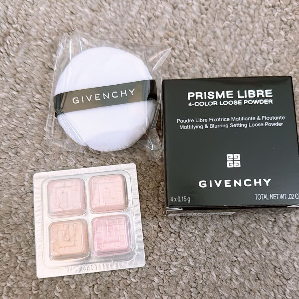 Givenchy Prisme Libre 4-Color Loose Powder In 03 Voile Rose Sampler Set